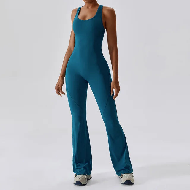 Sexy Back V Jumpsuit Gym